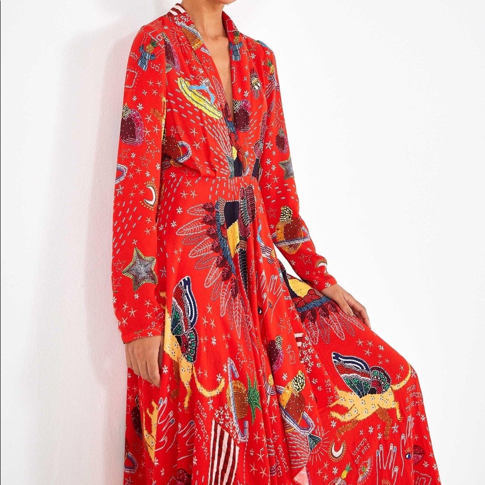 Farm Rio Carnival Maxi Dress